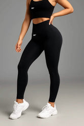 Apex Seamless Scrunch Leggings Svarta