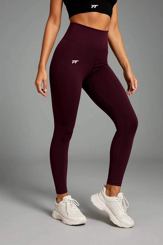 Momentum Högmidjade Leggings Mulberry