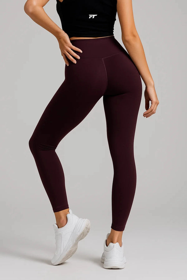 Momentum Högmidjade Leggings Mulberry