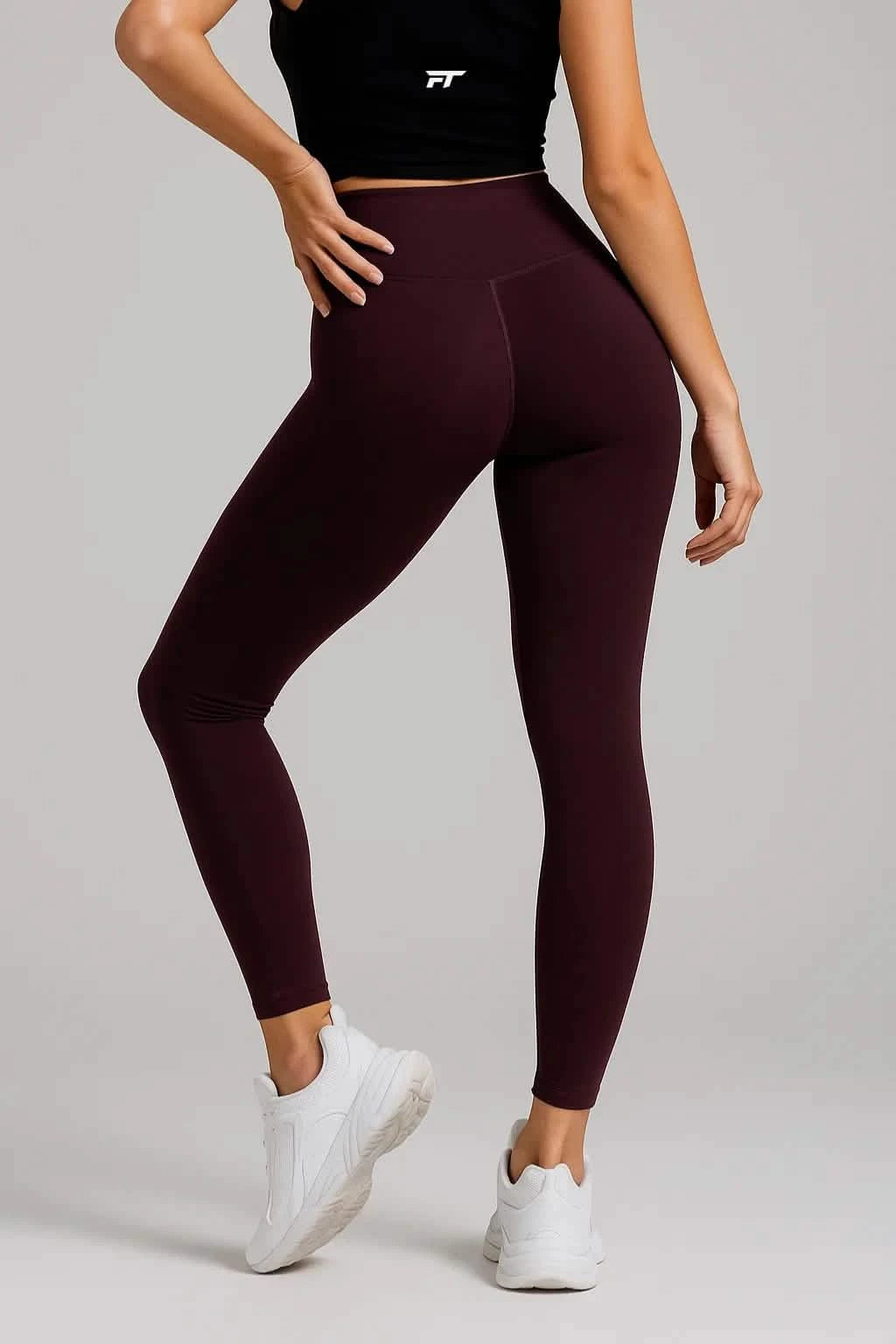 Momentum Högmidjade Leggings Mulberry
