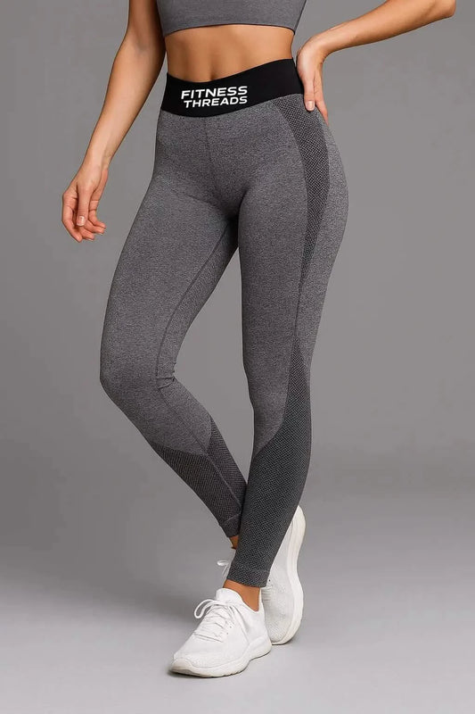 Apex Seamless Sculpt Leggings Charcoal - Seamless Leggings