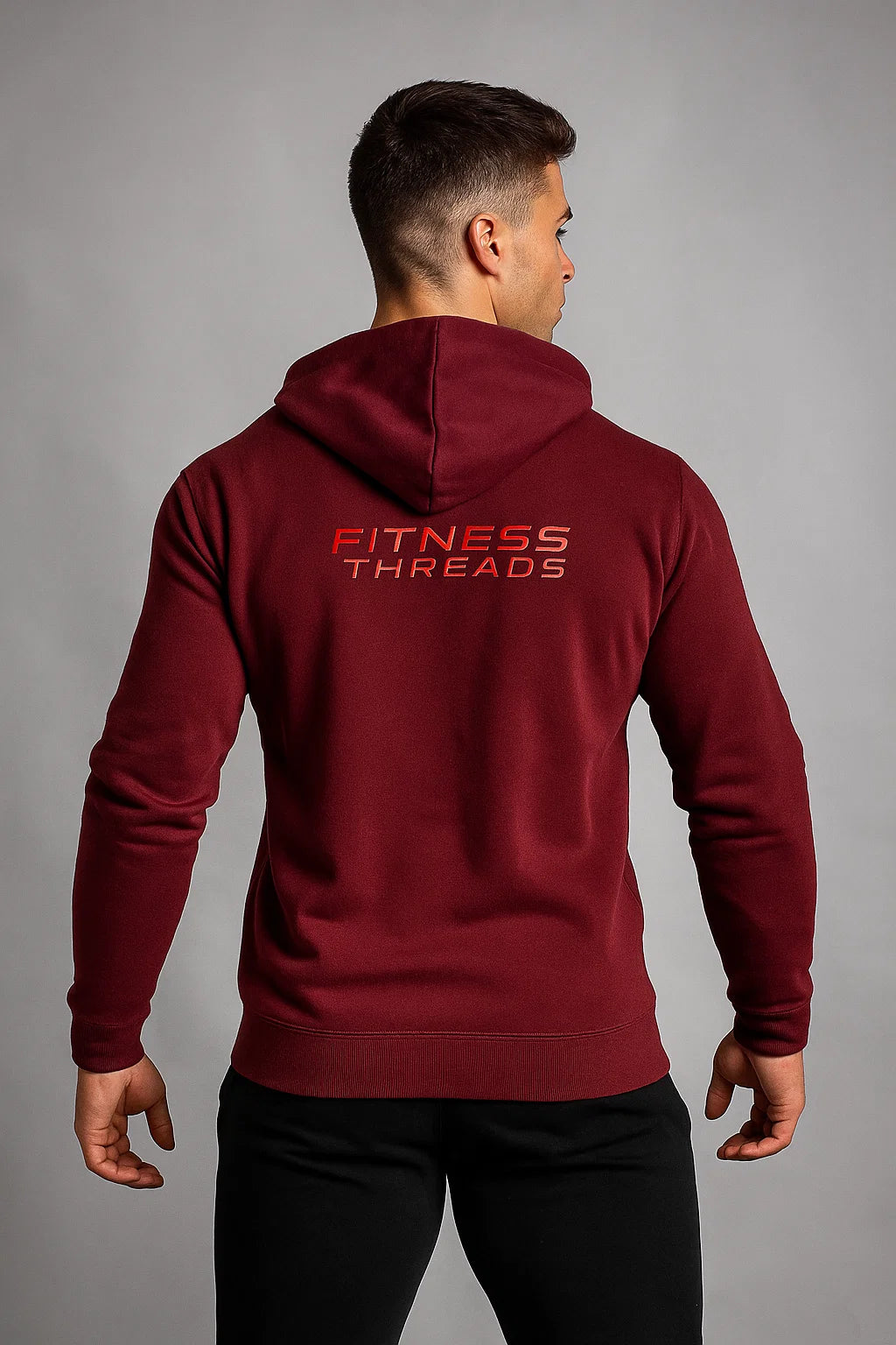 Prime Gym Hoodie Röd