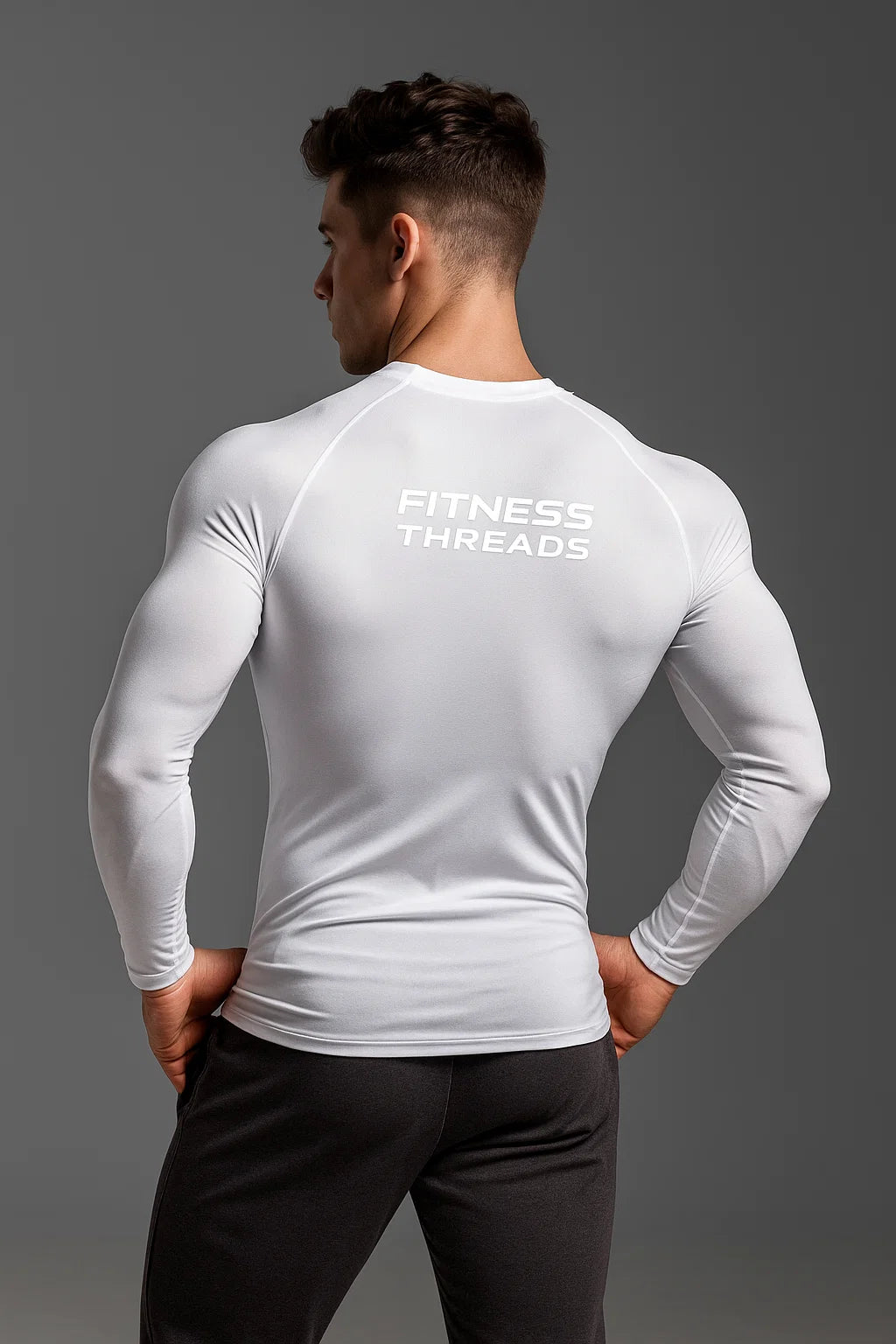 Discipline Långärmad T-shirt Vit