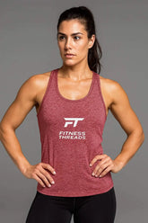 Aura Seamless Tank Top Red - Women