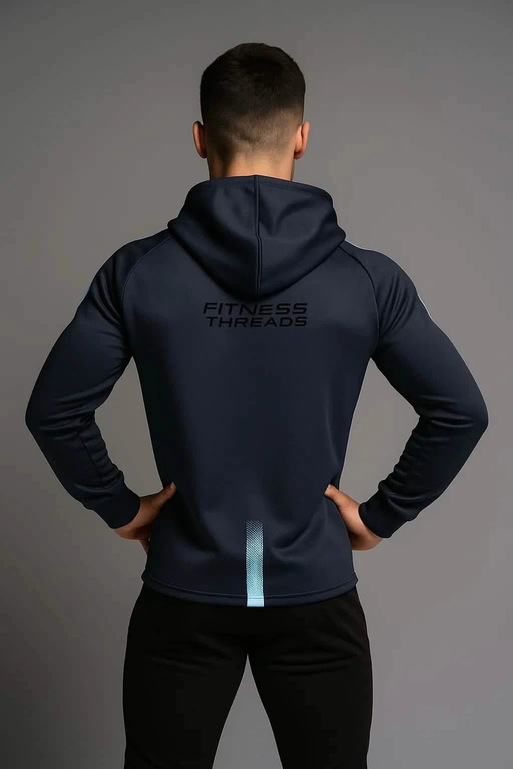 Impact Gym Hoodie Navy - Hoodies