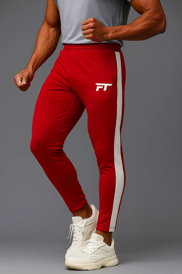 Relentless Vibrant Red Activewear Träningsbyxor