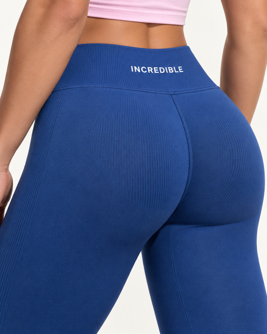 Incredible Blue Sculp Leggings