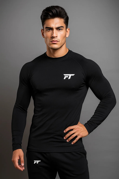 Discipline Long Sleeve T-Shirt Black
