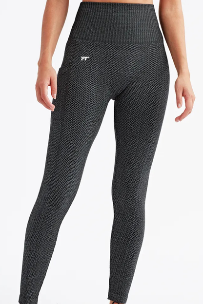 Knitted Leggings Charcoal