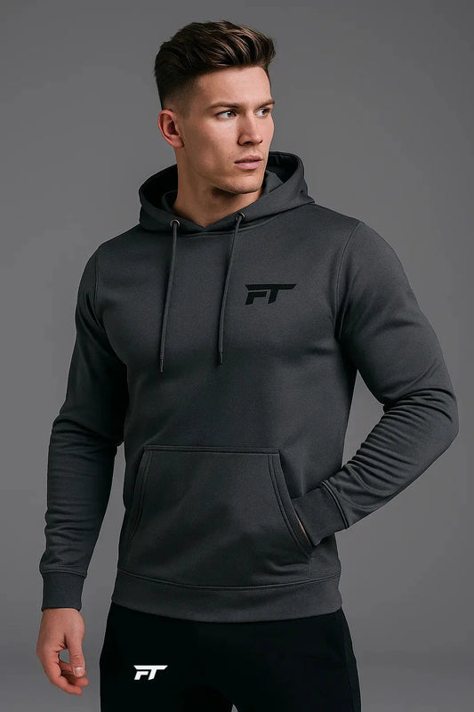 No Limits Gym Hoodie Svart