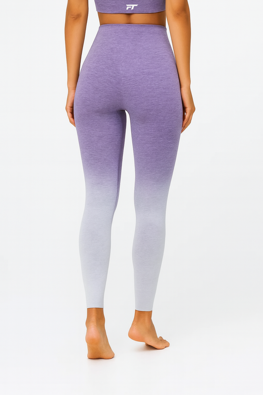 Apex Seamless Fade Purple Leggings - Seamless Leggings