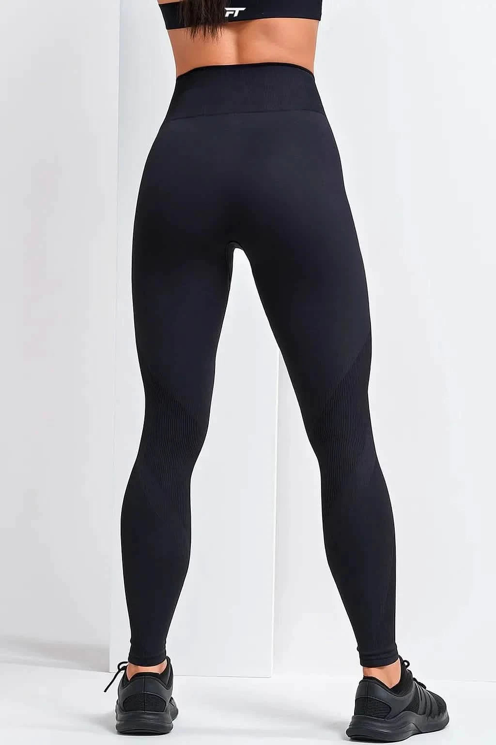 Apex Seamless Sculpt Leggings Black - Seamless Leggings