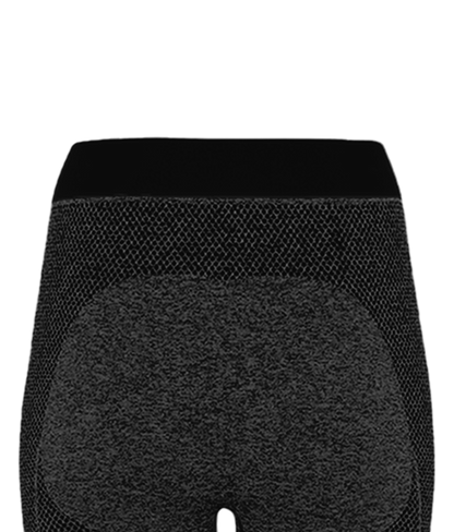 Apex Seamless Sculpt Leggings Black Melange - Seamless Leggings