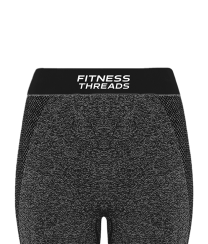 Apex Seamless Sculpt Leggings Black Melange - Black Melange / X-Small - Seamless Leggings