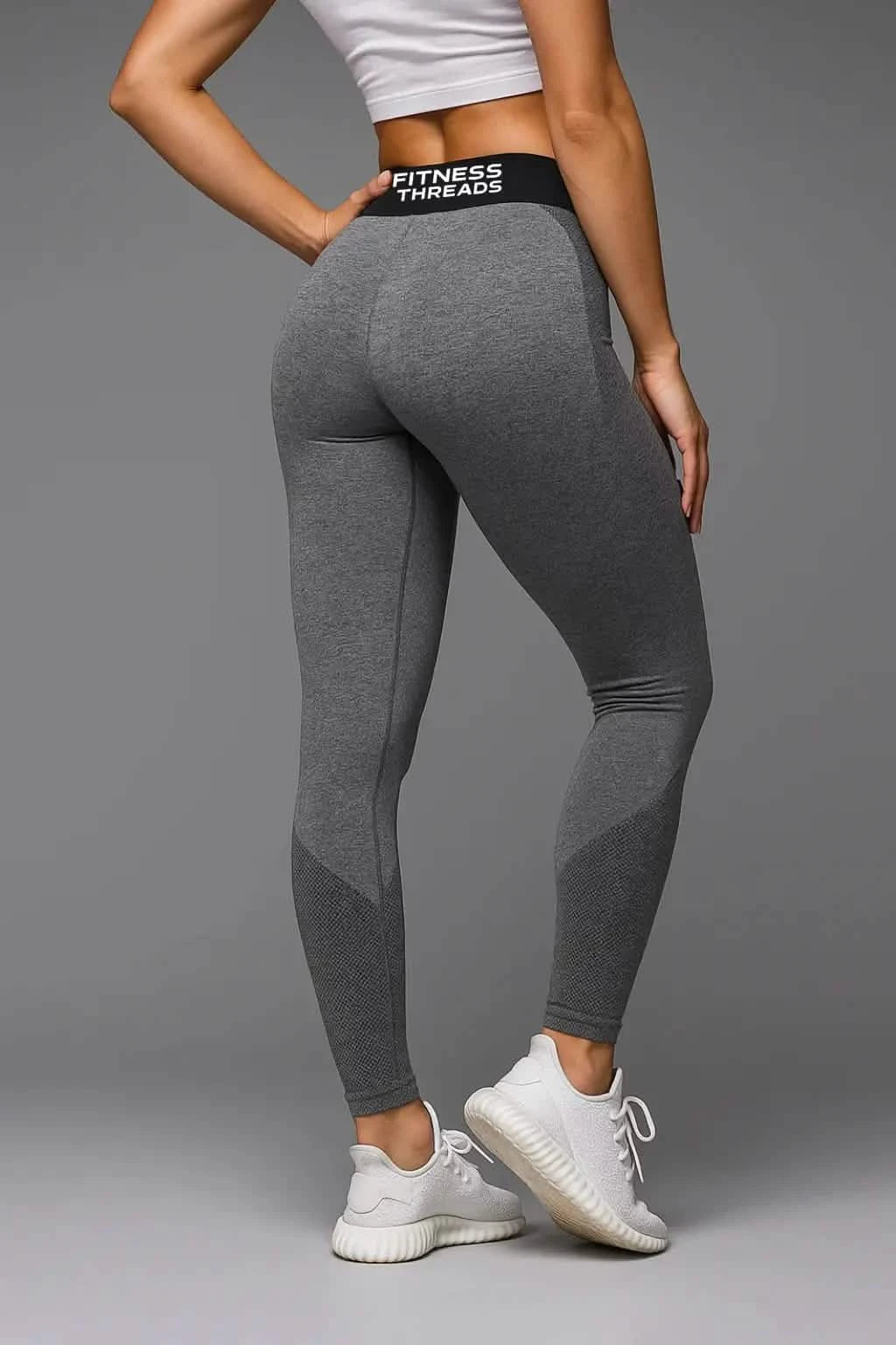 Apex Seamless Sculpt Leggings Charcoal - Seamless Leggings