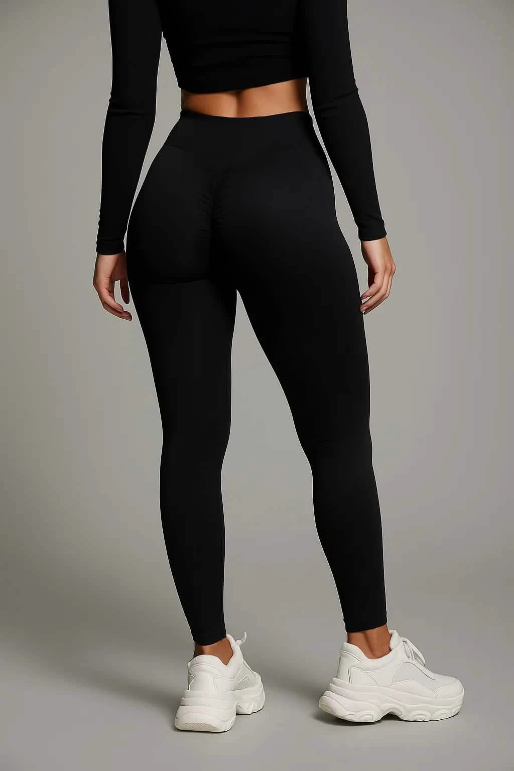Apex Seamless Scrunch Leggings Svarta