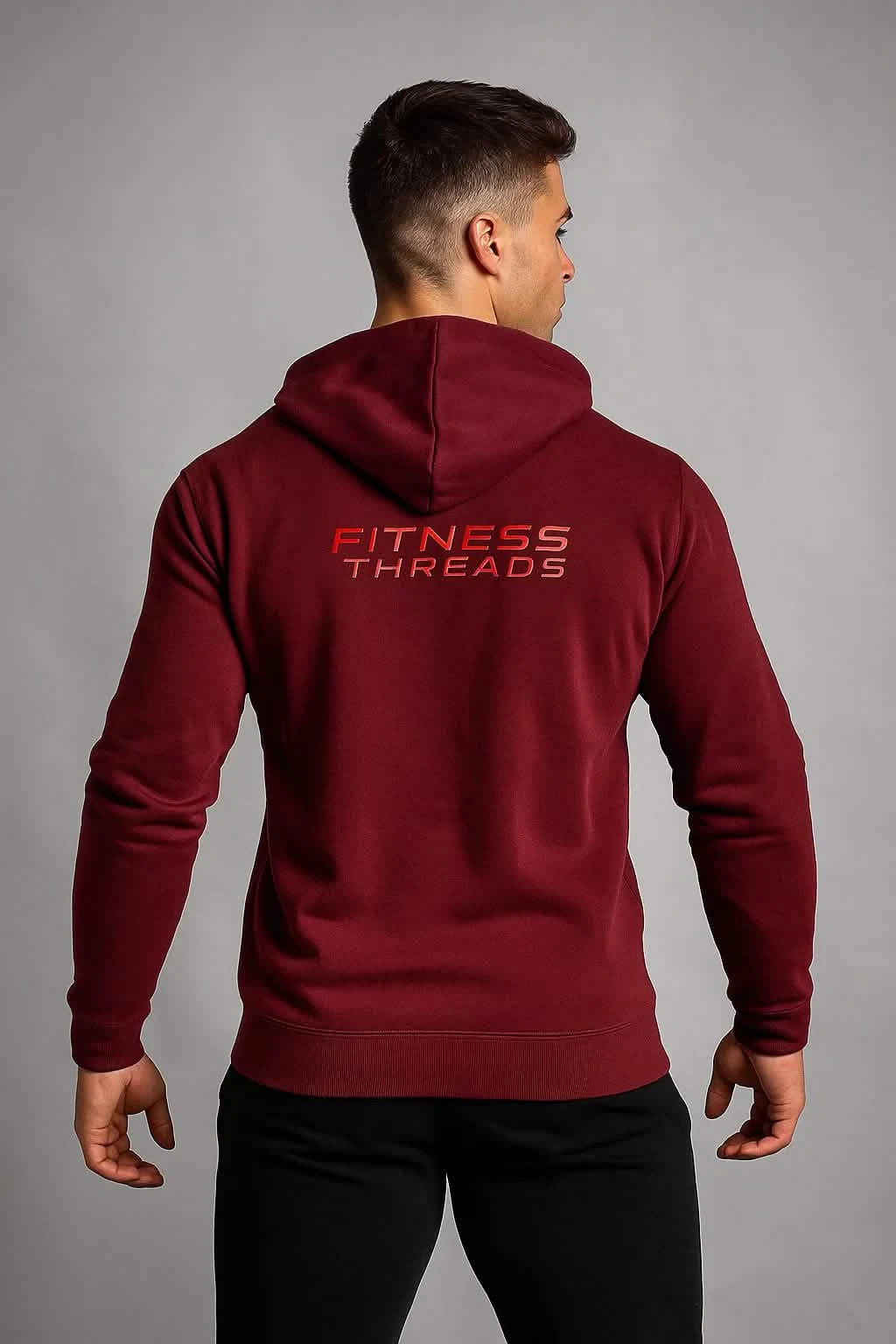 Prime Gym Hoodie Röd