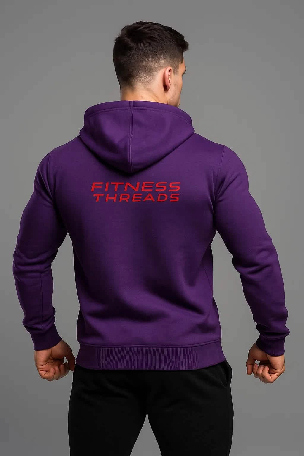 Prime Gym Hoodie Lila