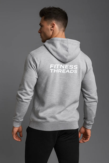 Prime Gym Hoodie Grå