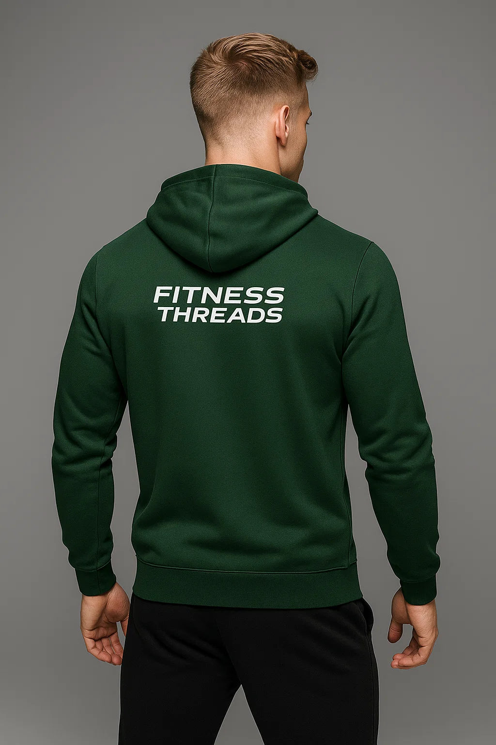 Prime Gym Hoodie Mörkgrön