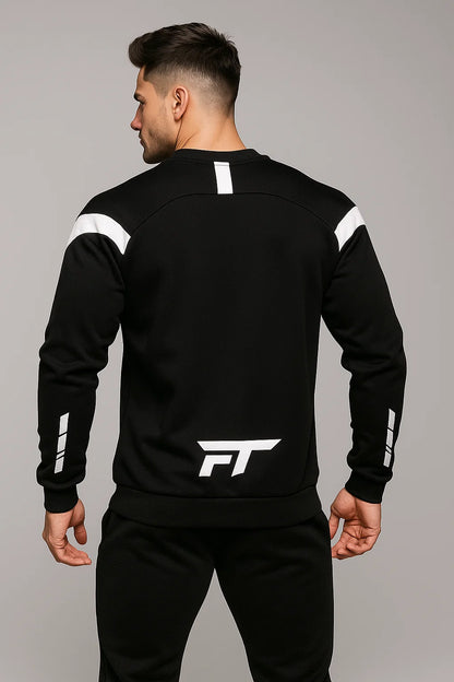 Adapt Crew Neck Sweatshirt White