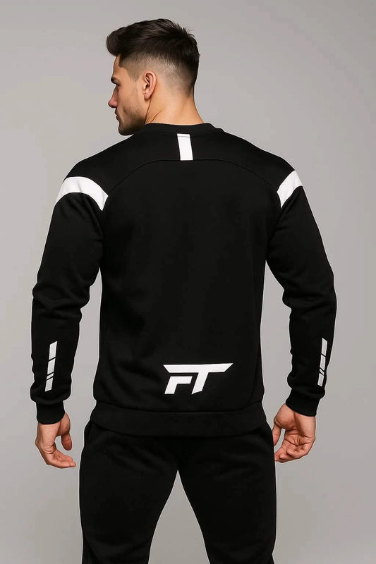 Adapt Rund Halsad Tröja Vit