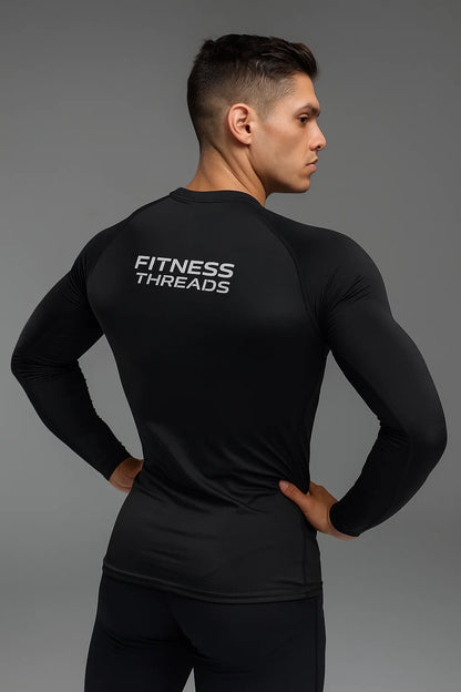 Discipline Long Sleeve T-Shirt Black