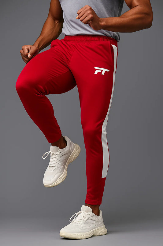 Relentless Vibrant Red Activewear Träningsbyxor
