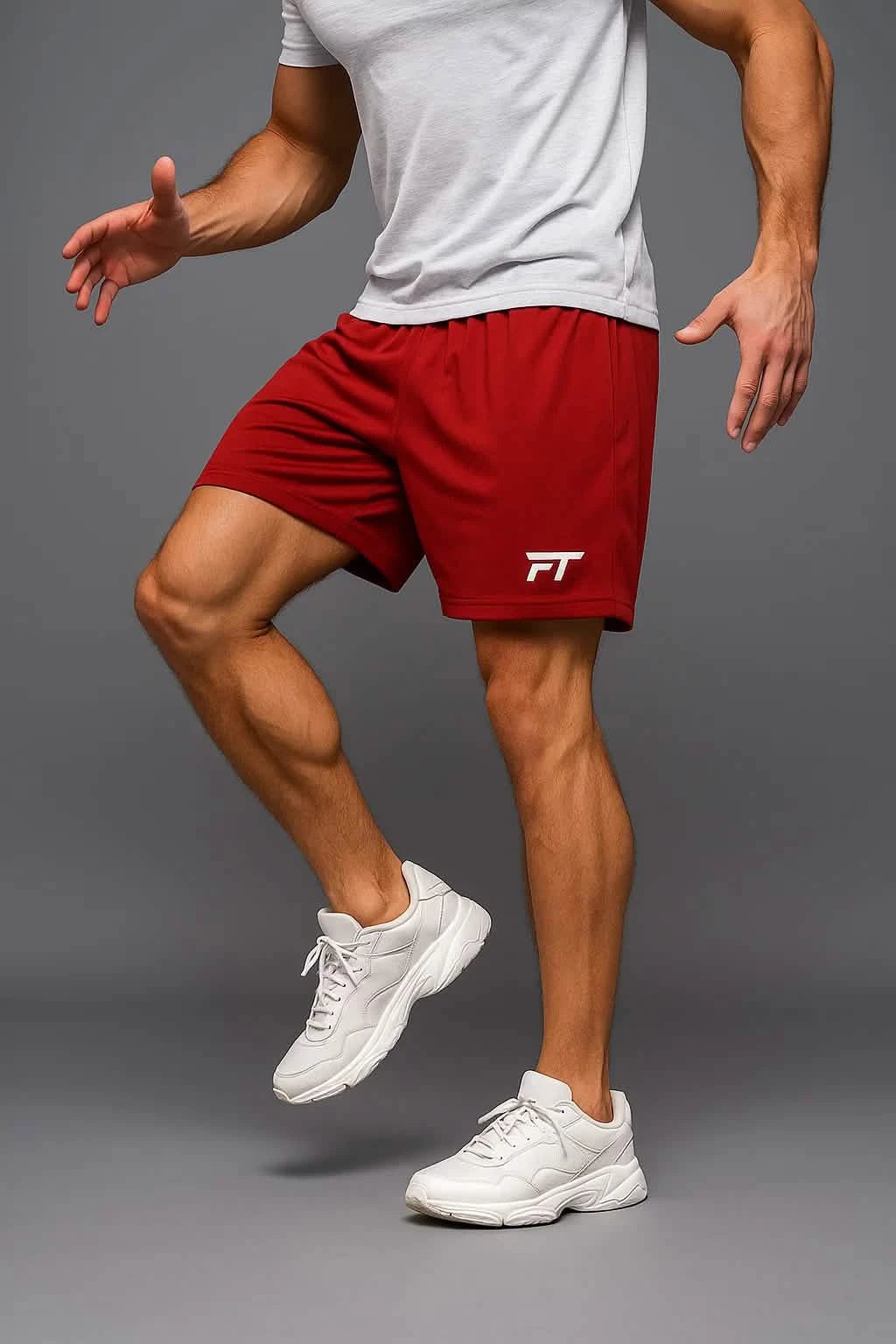 Tempo Gym Shorts Röda