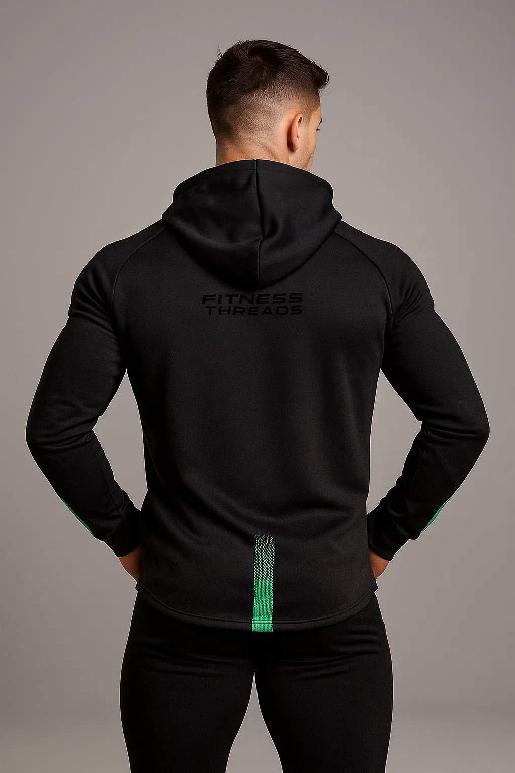 Impact Gym Hoodie Black - Hoodies