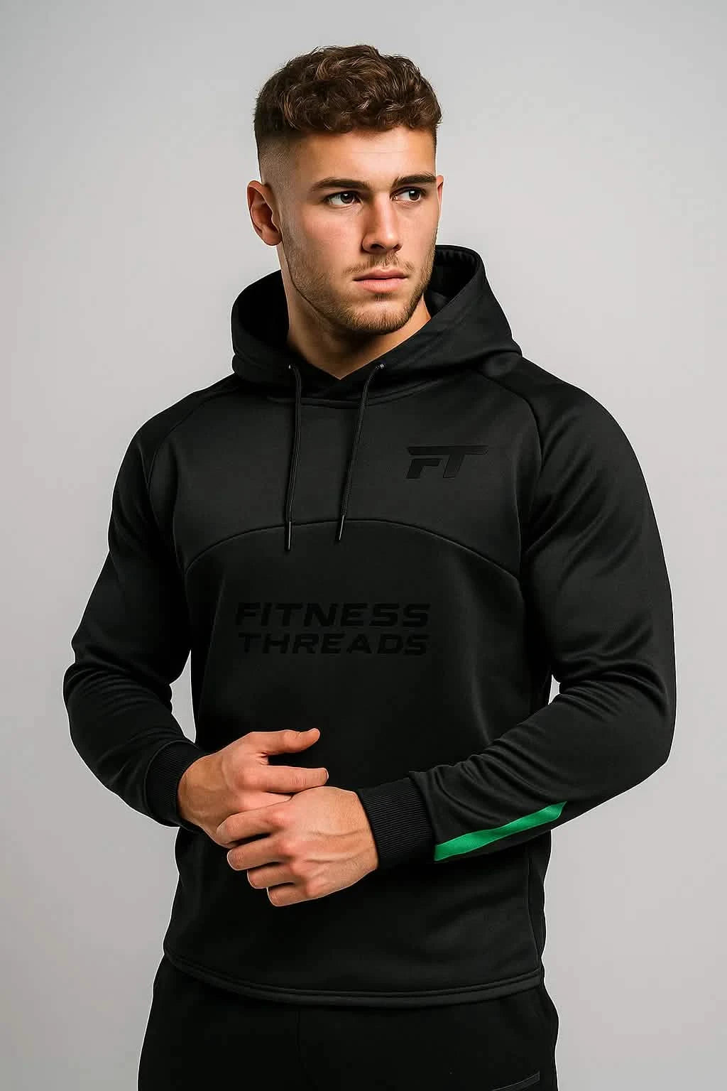 Impact Gym Hoodie Black - Black / S - Hoodies
