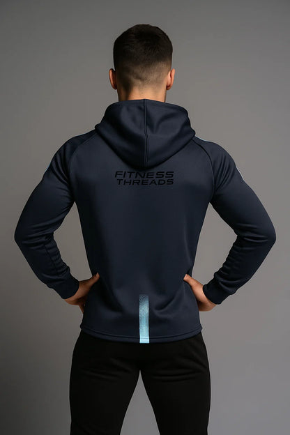 Impact Gym Hoodie Navy - Hoodies