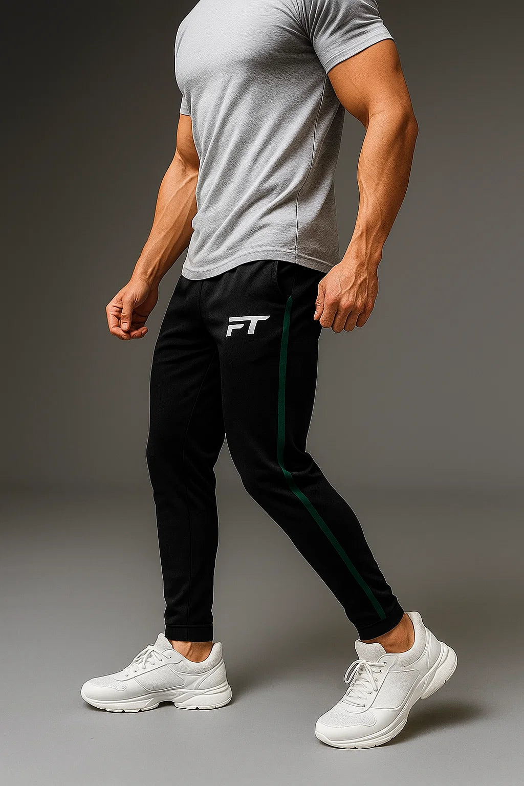 Relentless Green Activewear Track Pants