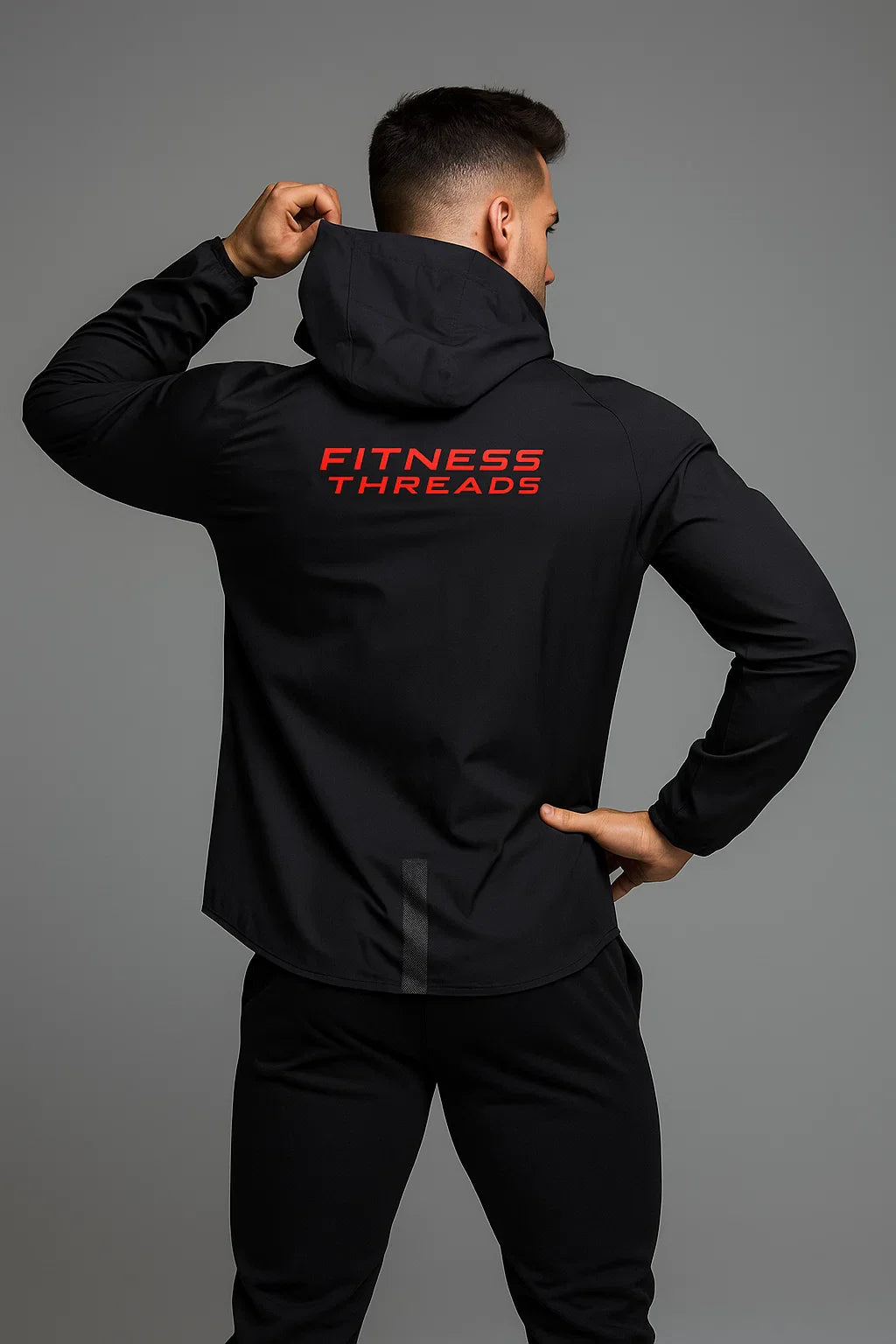 Titan Gym Jacket Black - Gym Jackets