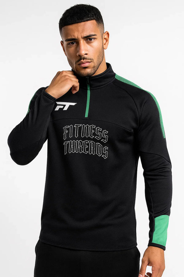 Velocity Gym Sweatshirt Green - Green / S - Zip Sweatshirts