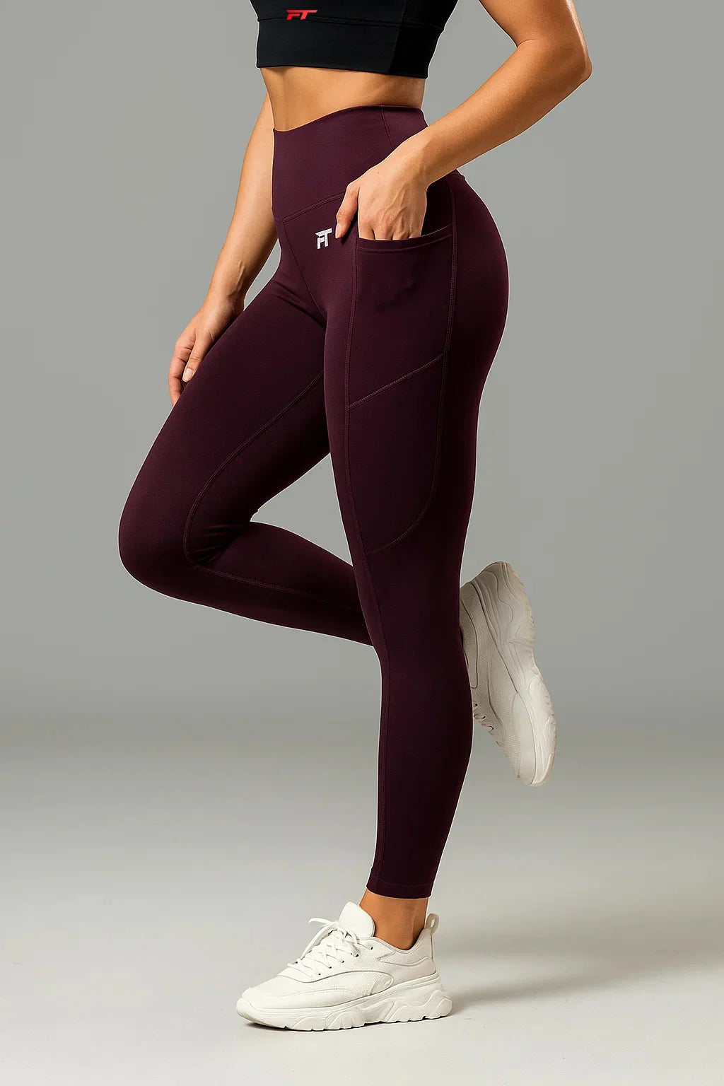 Vigor Compression Leggings Mulberry - Compression Leggings